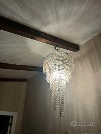 lampadario in cristallo