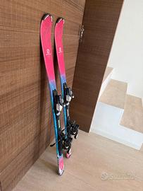 Sci bambina Salomon The Lux Jr 110cm + attacchi