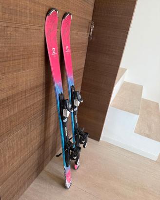 Sci bambina Salomon The Lux Jr 110cm + attacchi