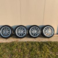 4 ruote FIAT 500 con gomme usate quasi nuove