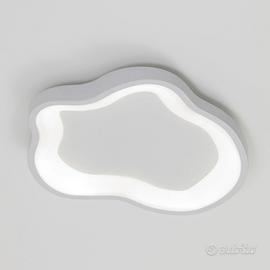 Plafoniera led luce calda e fredda