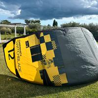 Kitesurf Cabrinha switchblade 12 metri kite barra