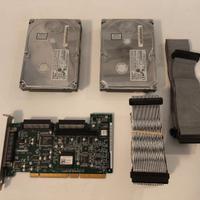 Raro Kit SCSI Quantum Atlas 9.1GB Amiga / PC / MAC