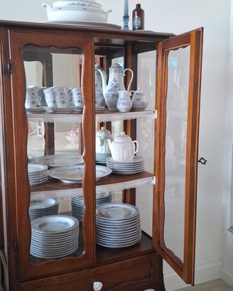 Credenza vetrinetta cristalliera