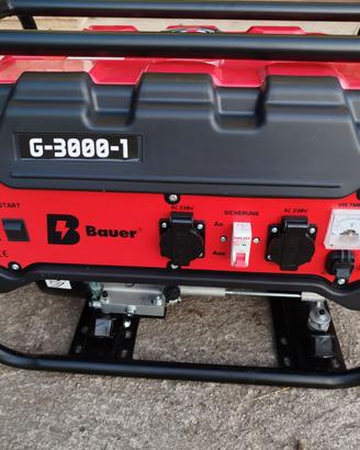 Generatore di corrente Bauer G-3000-1 2500W NUOVO