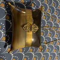 Borsa a spalla in corno lucido anni '30
