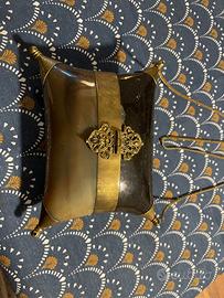 Borsa a spalla in corno lucido anni '30