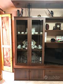 Parete attrezzata in arte in arte povera