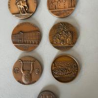 Collezione medaglie bronzo jhonson rare