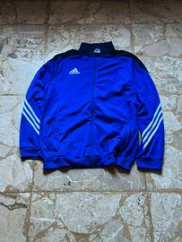 Adidas tuta giacca blu