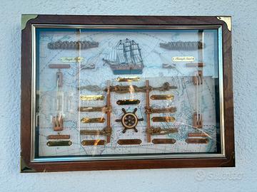 Quadro nautico decorativo