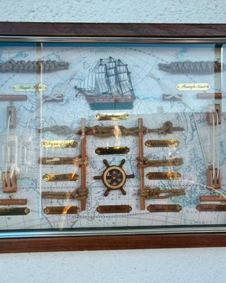 Quadro nautico decorativo