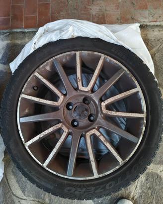 gomme invernali più cerchio in lega