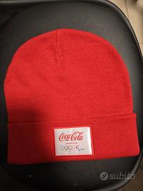 cappellino coca cola giochi olimpici 