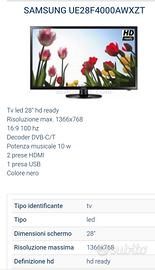 TV led 28'' HD ready SAMSUNG