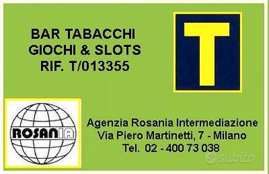 BAR TABACCHI GIOCHI  & SLOTS (RIF. T/013355)