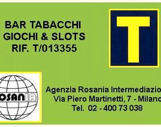 BAR TABACCHI GIOCHI  & SLOTS (RIF. T/013355)