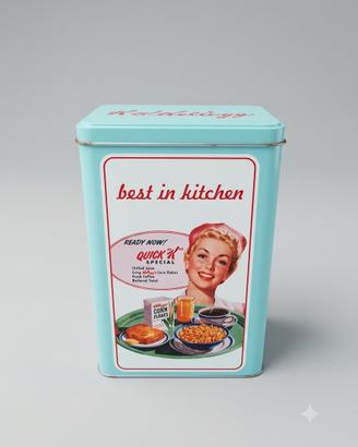 Scatola di latta Kellogg's Vintage 