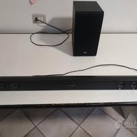 soundbar LG SJ3 con subwoofer