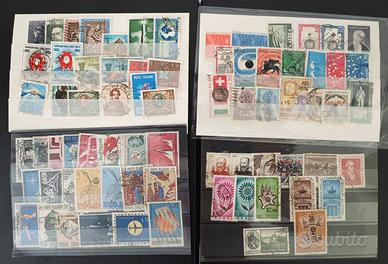 francobolli italiani usati 1962/1965