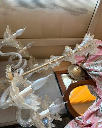 Lampadario di murano