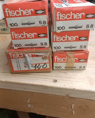 Fischer tasselli S 8 Sistema di fissaggio pz.640