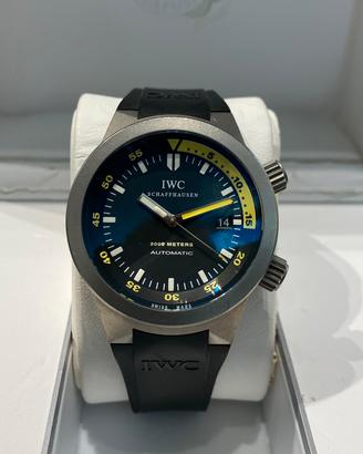 IWC AQUATIMER 3538 titanio 