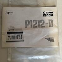 calcolatrice con stampa Canon Canola