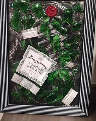 QUADRO VINTAGE BOTTIGLIA GIN