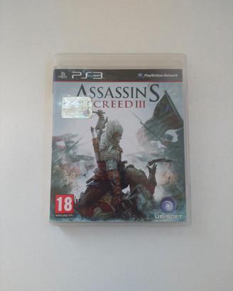 Assassin's Creed III PS3 PlayStation 3 Gioco ita