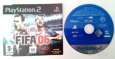 PlayStation2 FIFA 06 07 demo pre release version