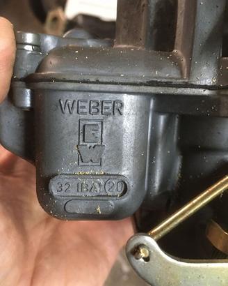 carburatori weber vari