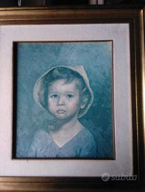 "Bimbo che piange" ed altri quadri vari