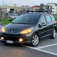 Peugeot 207sw 1.6 diesel gancio traino tetto panor