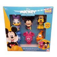 Puzzle Palz: 3D Puzzle Erasers - Mickey and Friend