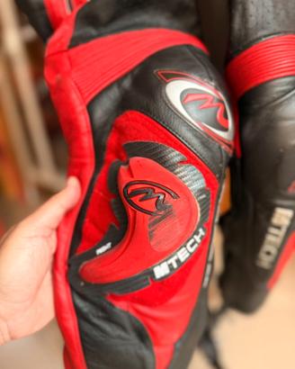 Tuta Moto Intera M-Tech NKP Racing - Taglia 52