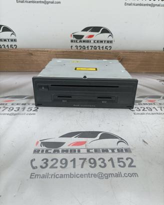 Autoradio lettore cd sistema navigazione audi a6 2