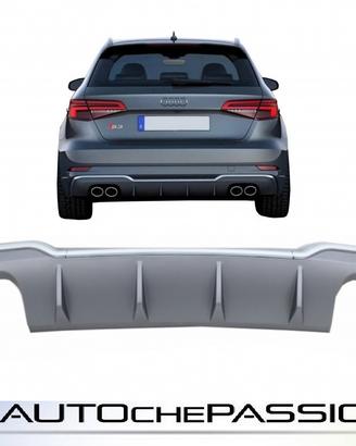 Diffusore posteriore Audi A3 8V Facelift 2016-2019