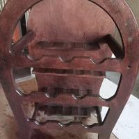 porta bottiglie in legno 