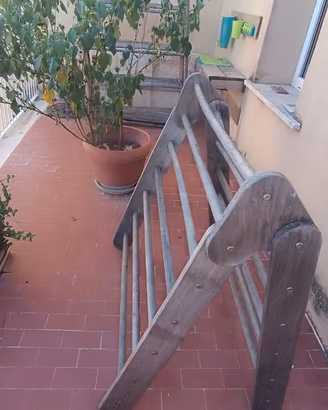 Portapiante  4 ripiani & Cavalletto Stile Boho