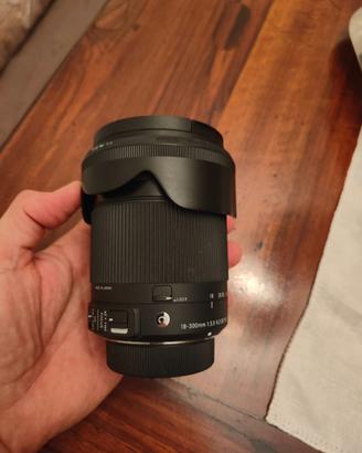 Sigma 18-300 Nikon F-FX mount