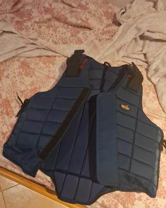 Corsetto equitazione winner blu, taglia xs