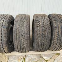 pneumatici invernali con cerchi in ferro 185/55/15