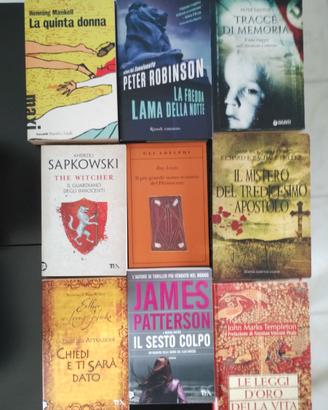 9 libri in italiano