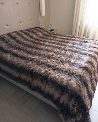 Coperta Matrimoniale Pelliccia Sintetica Effetto L