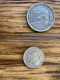 Lotto Monete Argento San Marino 10 E 20 Lire Rare