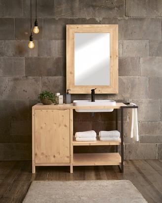 Mobile bagno con specchiera
