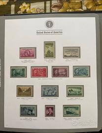 Francobolli Stati Uniti d'America