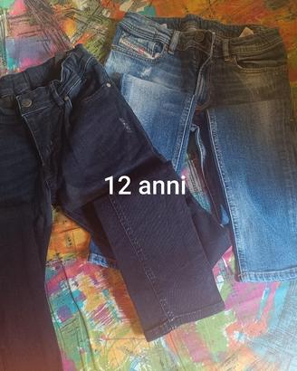 jeans skinny diesel 12 anni regolabili