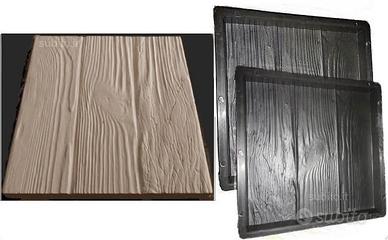 Stampo cemento matrice Forma effetto LEGNO